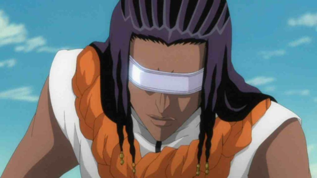 Канаме Тоусен из Bleach с дредами.