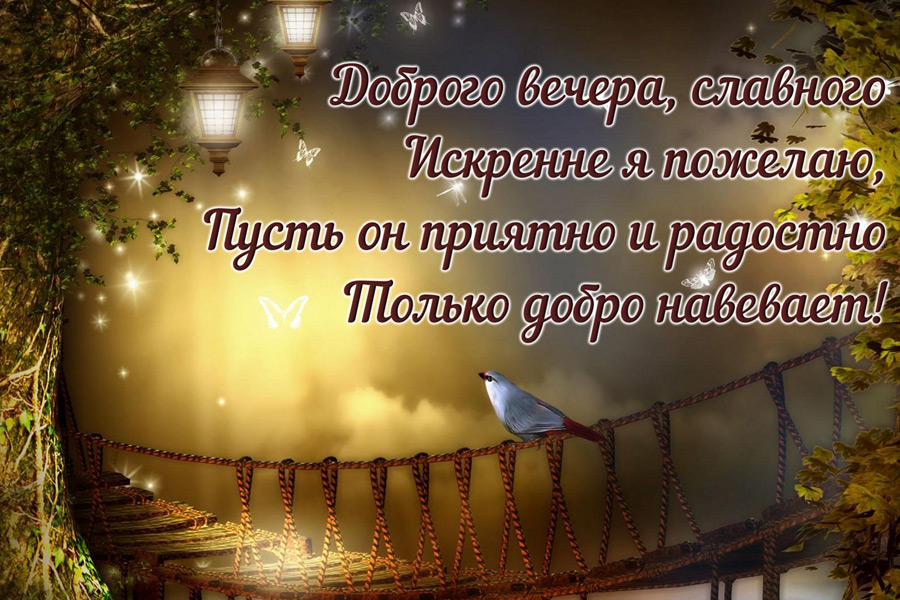 Добрые пожелания спокойной ночи