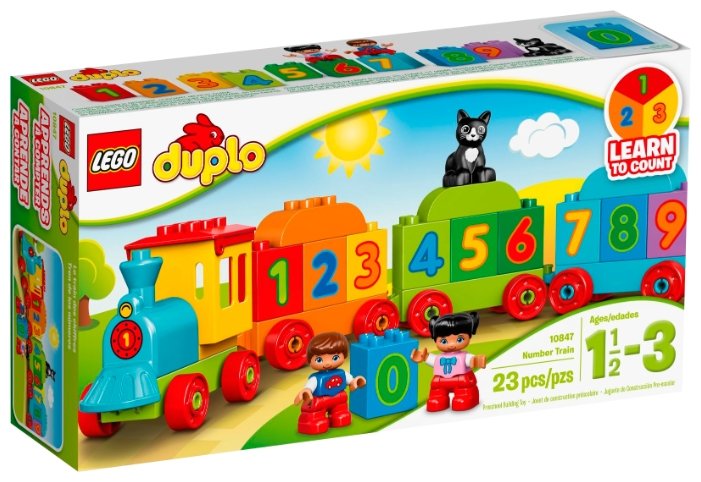 DUPLO 10847 Поезд Считай и играй