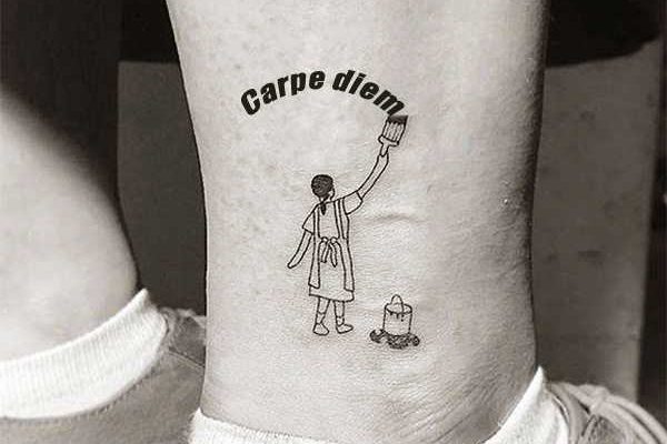 Carpe diem тату